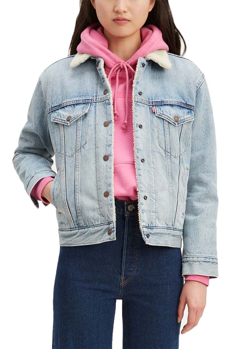levi's ex bf sherpa trucker jacket