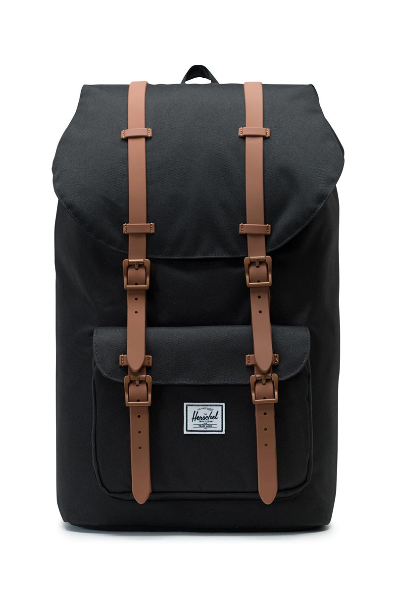 Herschel backpack Little America black/saddle brown