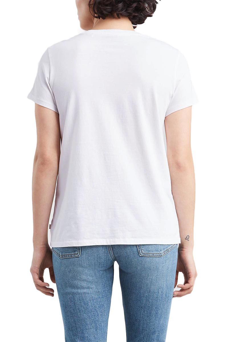 Levi's the perfect T-shirt rounded logo white