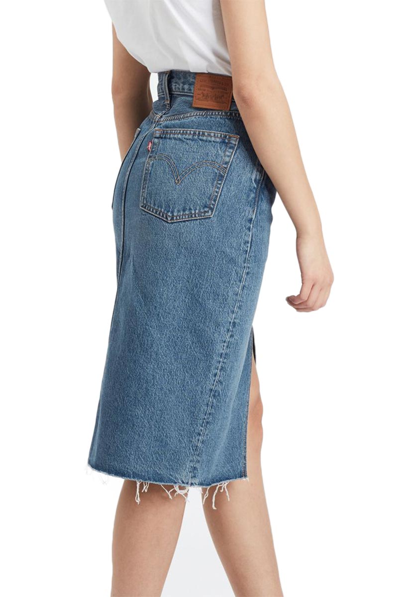 levi's mid skirt