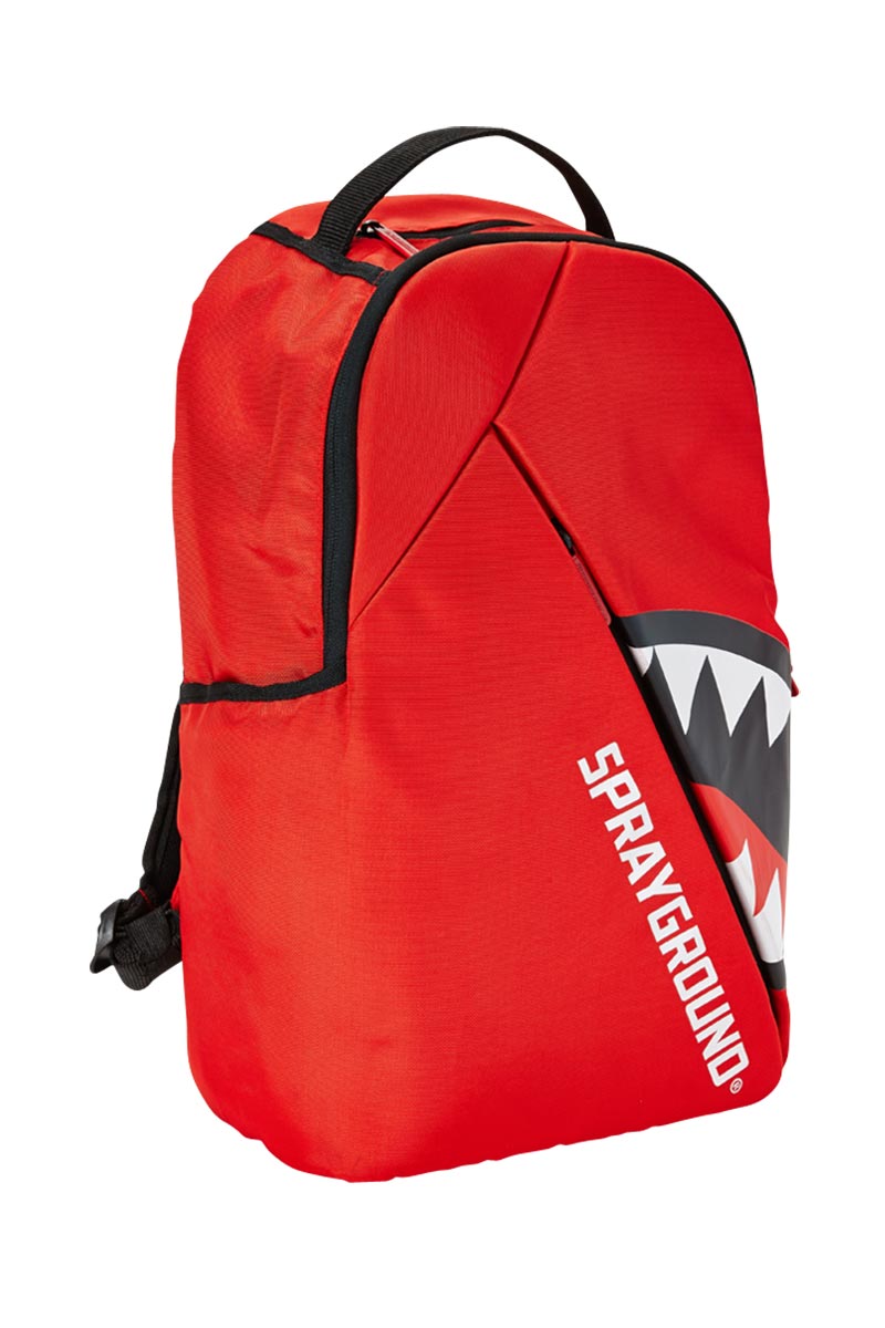 Sprayground backpack Angled shark red