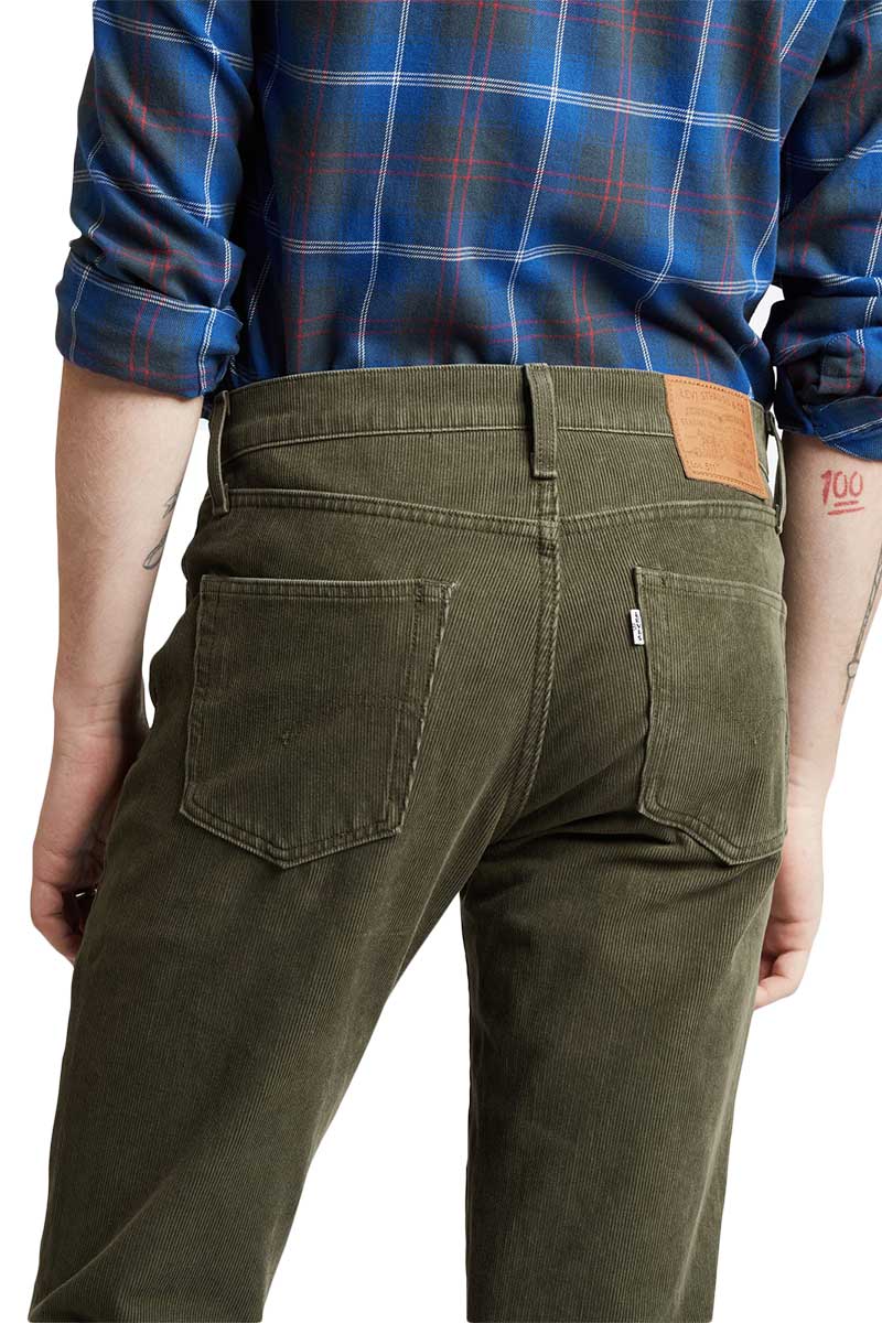 Levi's® 511™ slim 5-pocket cord trousers olive night