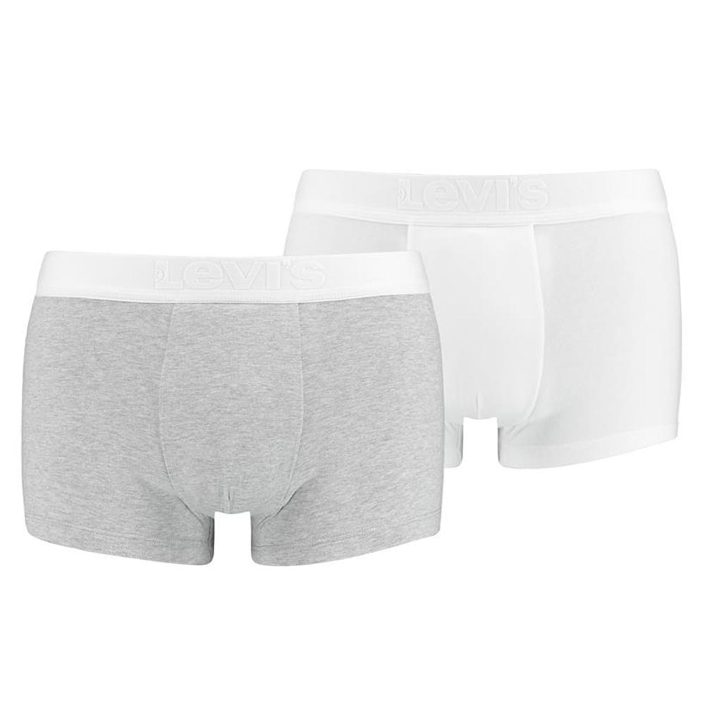 Levi's® premium trunk 2-pack white/grey