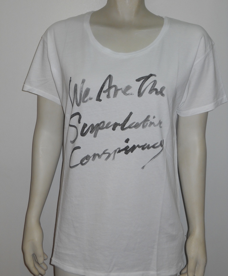 Wesc γυναικείο t-shirt Aqua Script λευκό