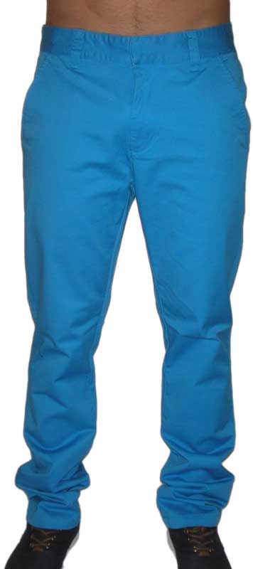 Wesc ανδρικό παντελόνι chino Eddy horizon blue