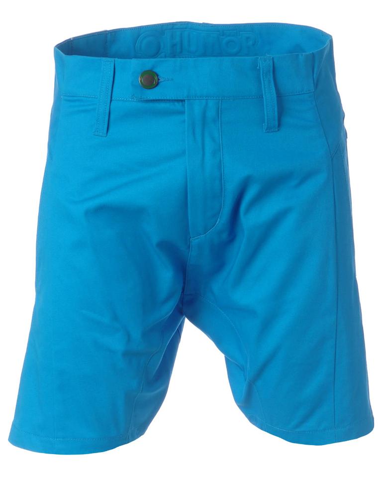 Humor drop crotch shorts Trak bay blue