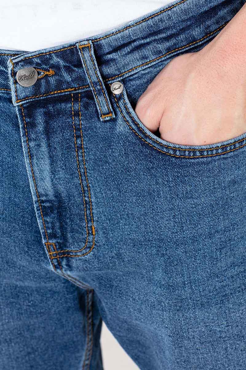 Men's Jeans  Reell Rave Jeans Retro Mid Blue