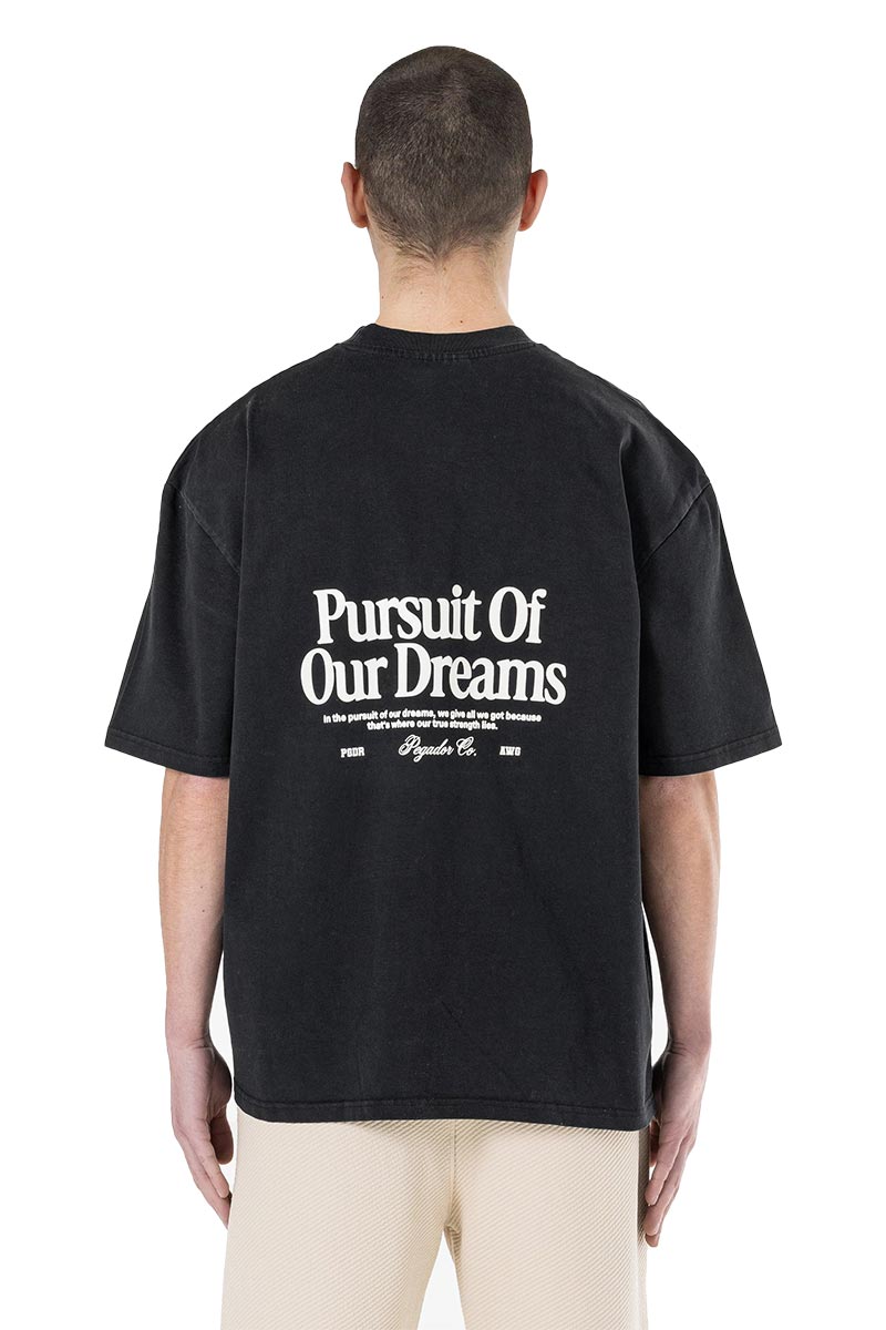 Pegador Brooke Oversized T-Shirt Vintage Black