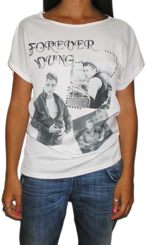 Γυναικεία μπλούζα με στάμπα James Dean