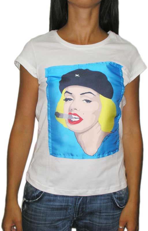 Bigbong γυναικείο t-shirt με πατσγουόρκ Μονρόε