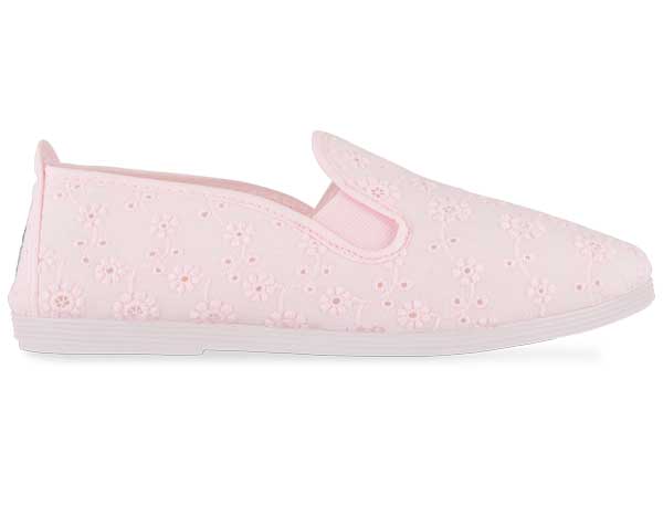 Flossy Florals Rioja γυναικείο Plimsoll baby pink