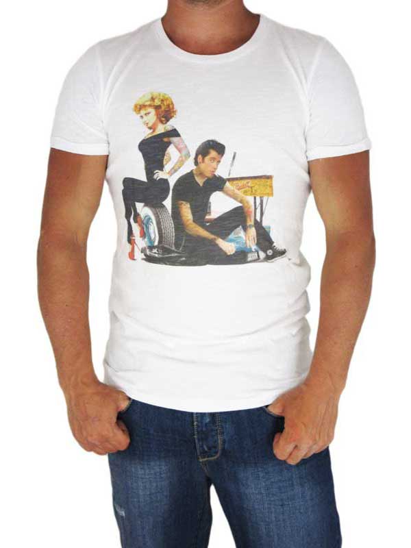 Rude is cool ανδρικό t-shirt Grease
