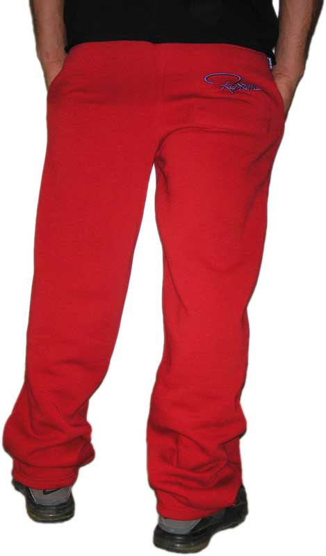 Redrum men's sweatpants in red