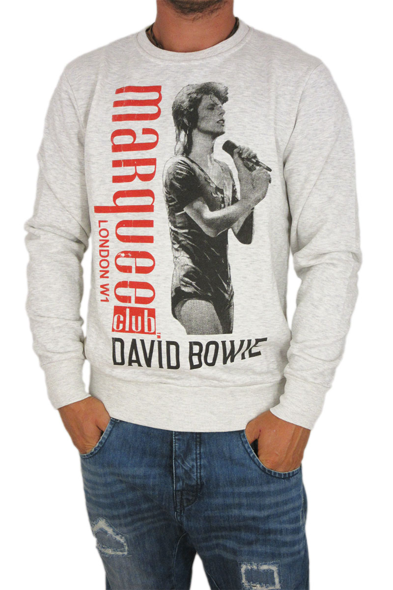 Worn by ανδρικό φούτερ Bowie at the Marquee club σε εκρού μελανζέ