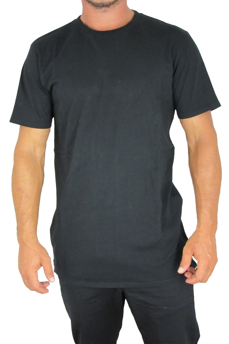 Globe ανδρικό longline t-shirt Goodstock μαύρο