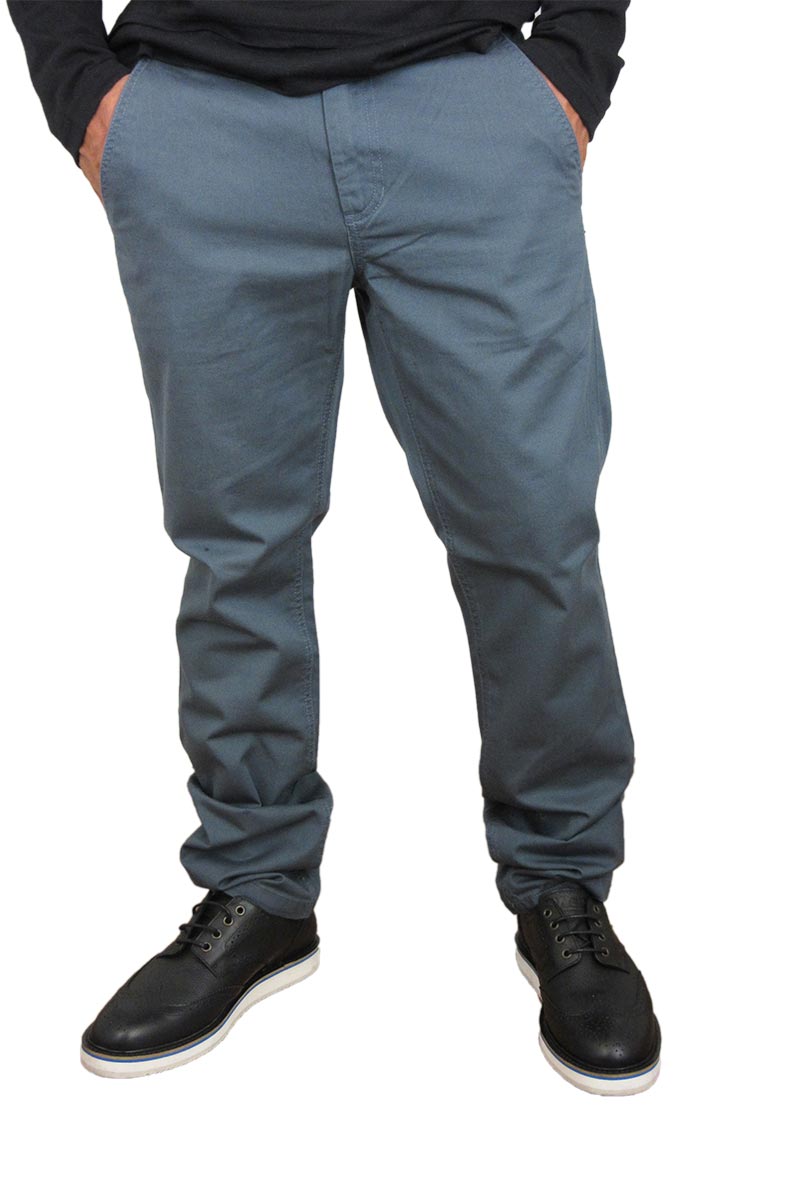 Wesc ανδρικό chino παντελόνι Eddy dark blue grey