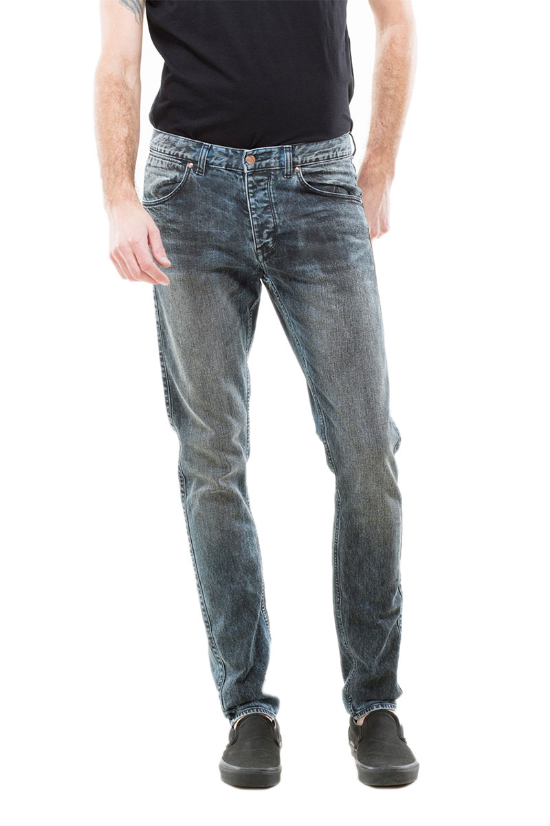 Dr Denim slim fit ανδρικό jeans Clark blue concrete