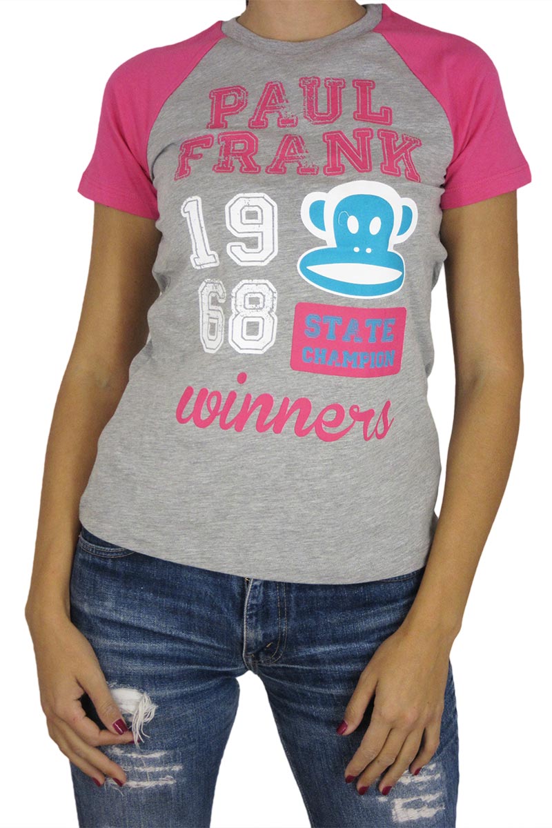 Paul Frank γυναικείο t-shirt winners γκρι μελανζέ