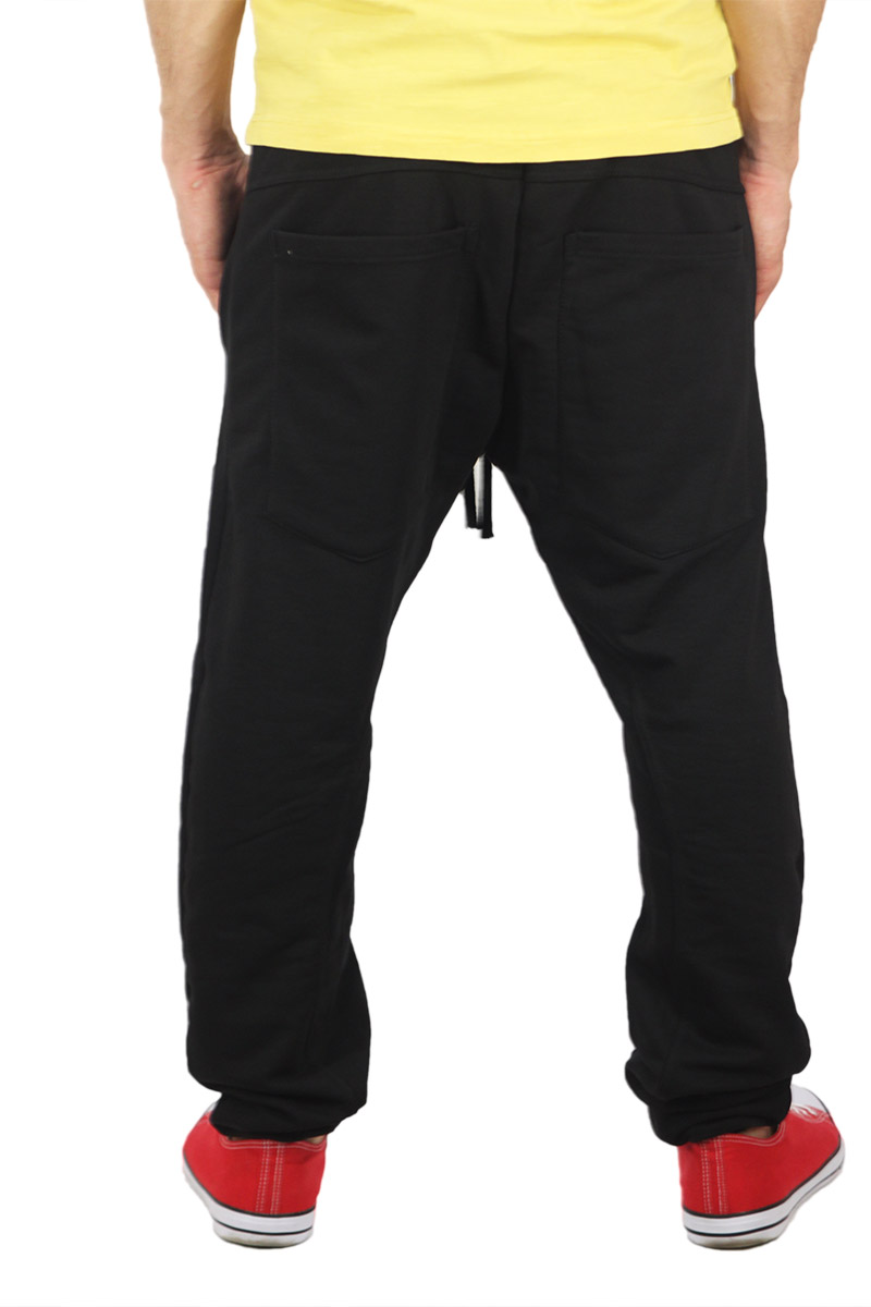 Men's sweatpants in black
