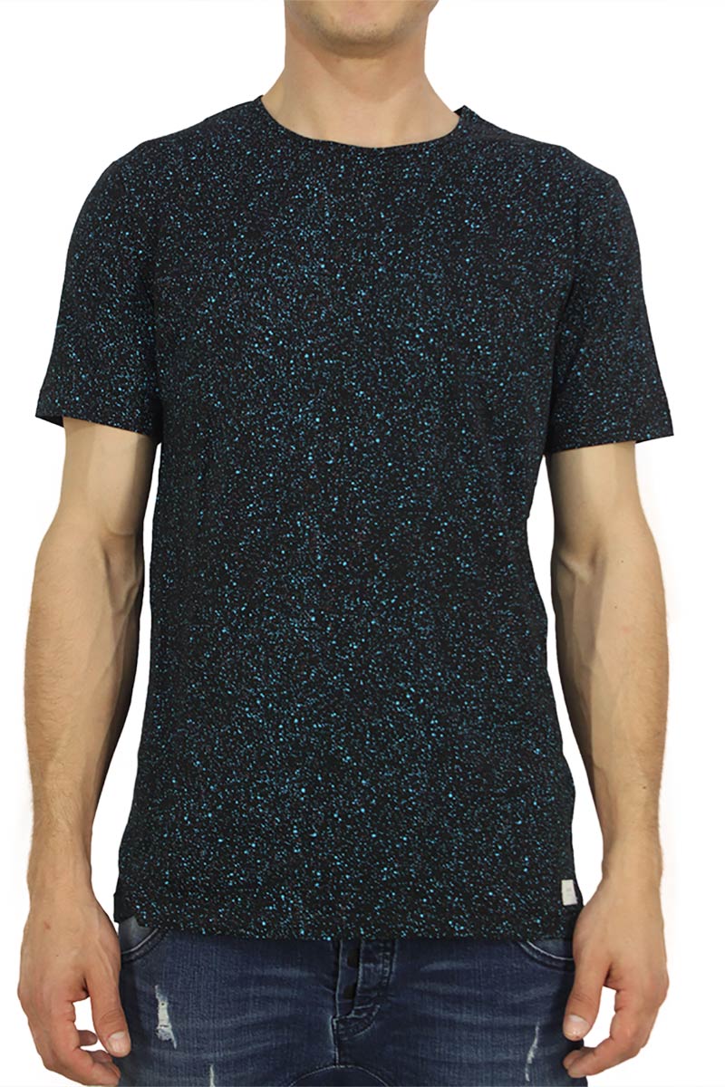 Globe ανδρικό speckled t-shirt Dust μαύρο