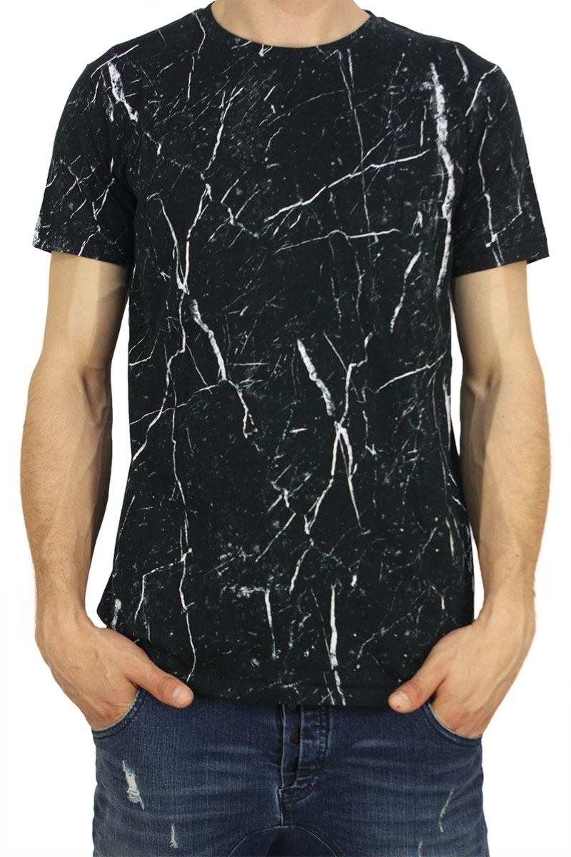 Globe ανδρικό t-shirt Granite μαύρο