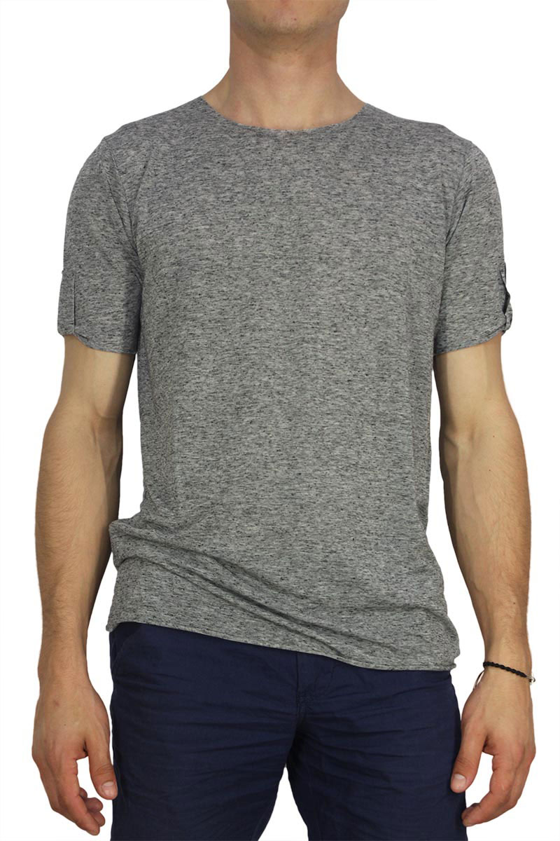 Combos raw cut longline T-shirt γκρι