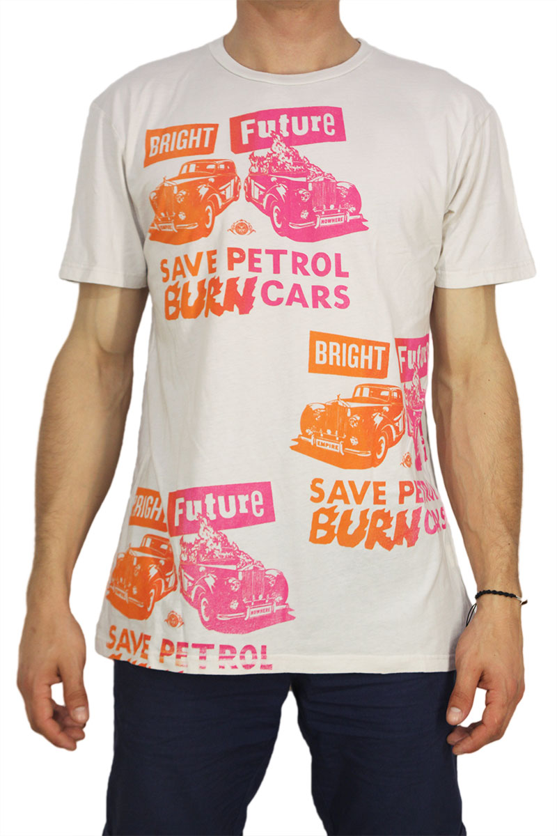 Obey ανδρικό T-shirt Bright future λευκό ομίχλης