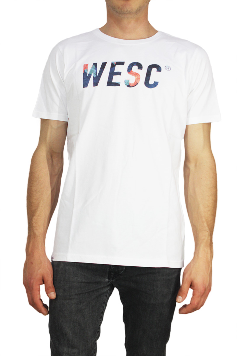 Wesc ανδρικό t-shirt Marlow λευκό