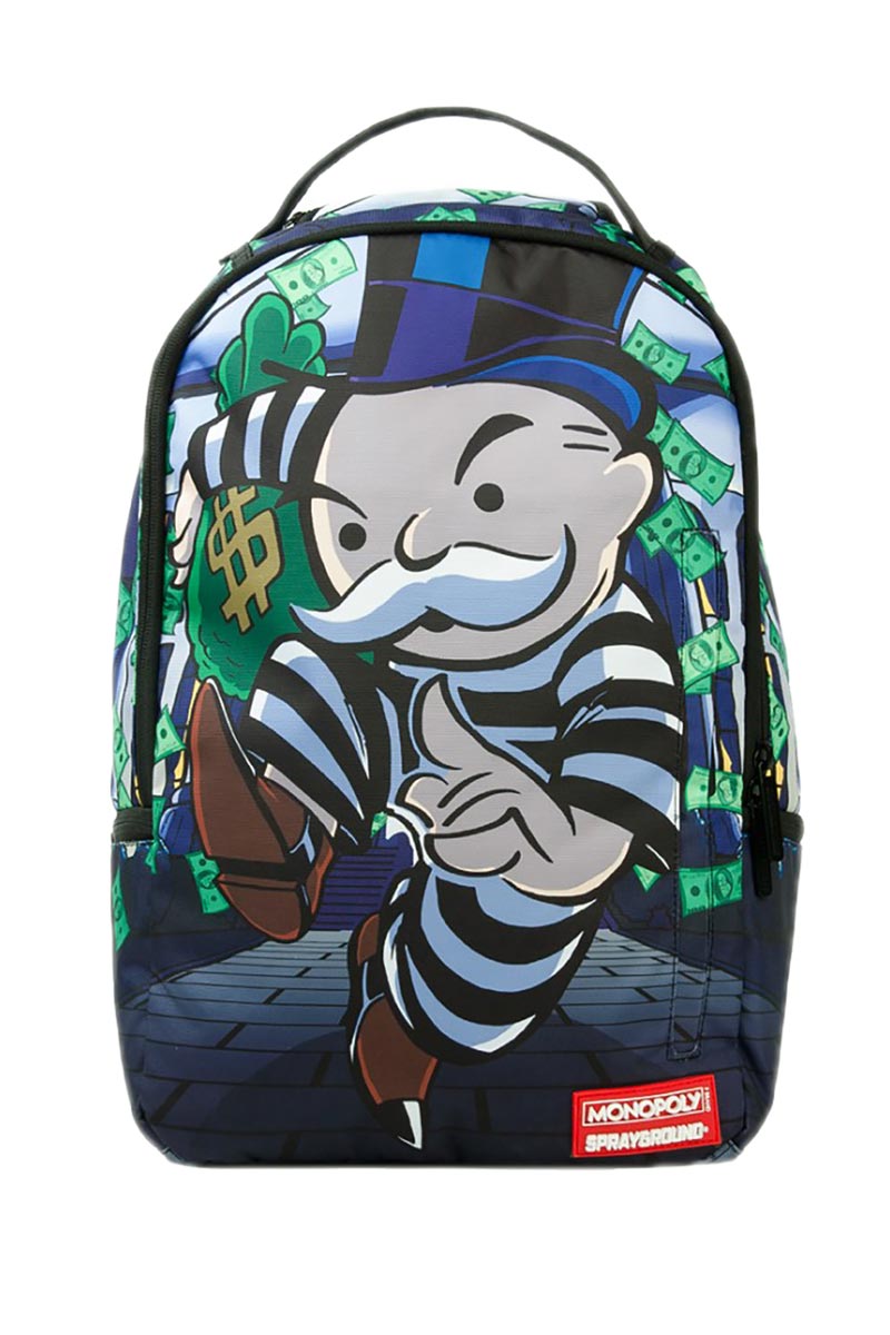 Sprayground Monopoly on the run backpack