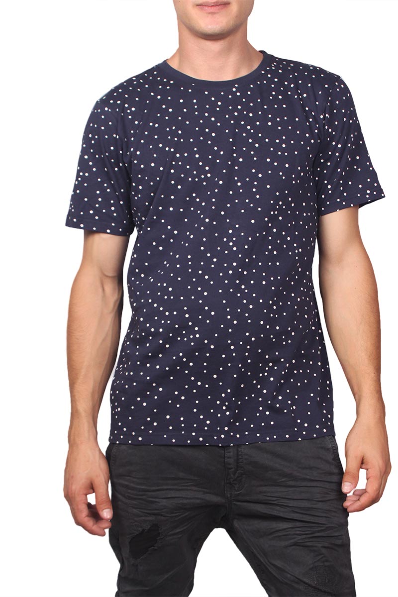 Wesc ανδρικό t-shirt Bayou navy blazer