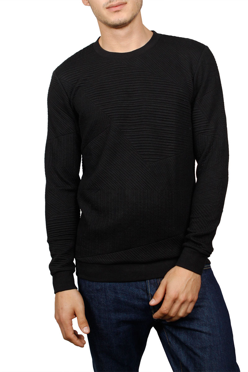 Minimum Axton φούτερ μπλούζα μαύρη