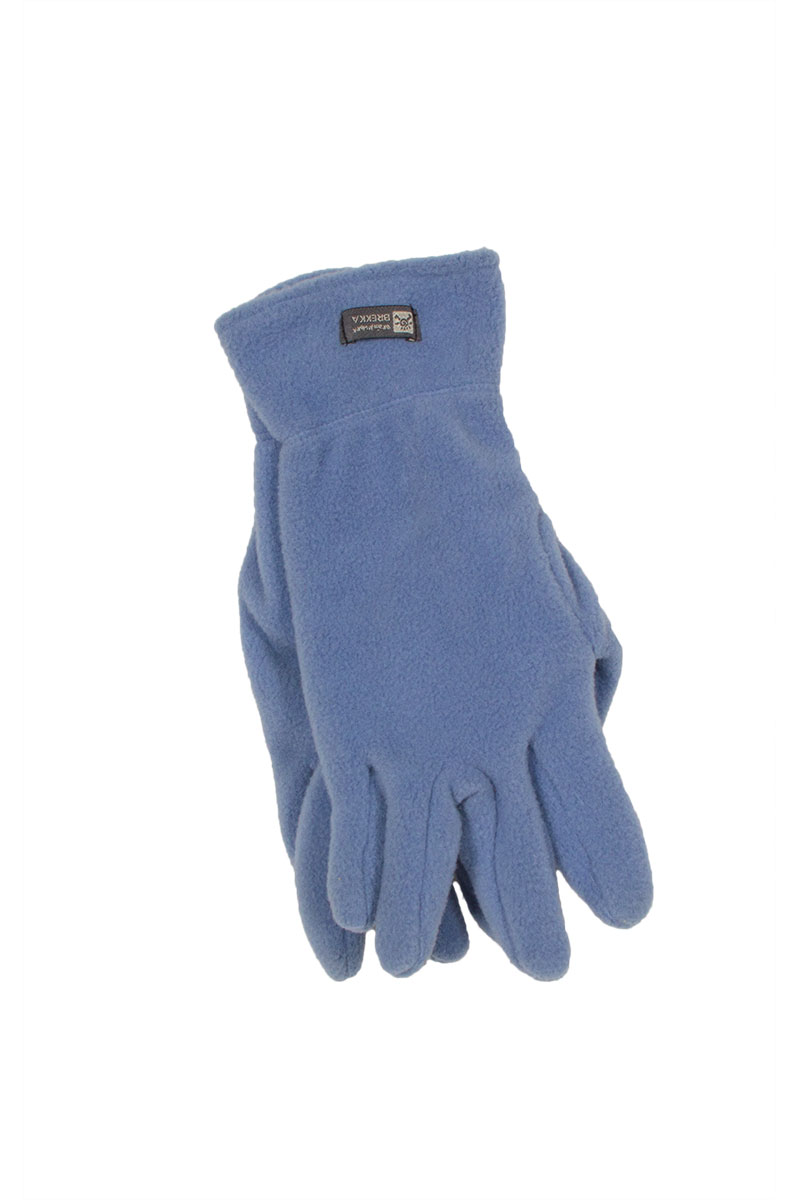Φλις γάντια γαλάζια
