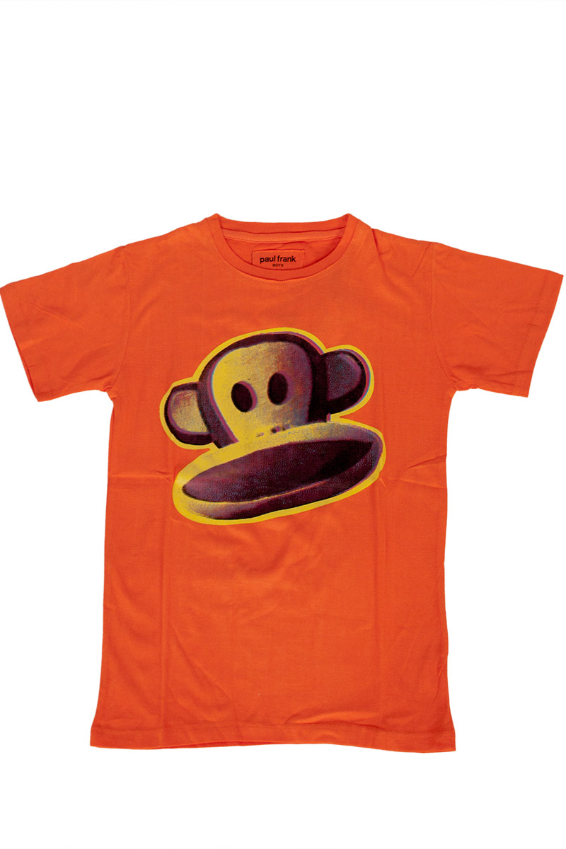 Paul Frank T-shirt πορτοκαλί για αγόρι