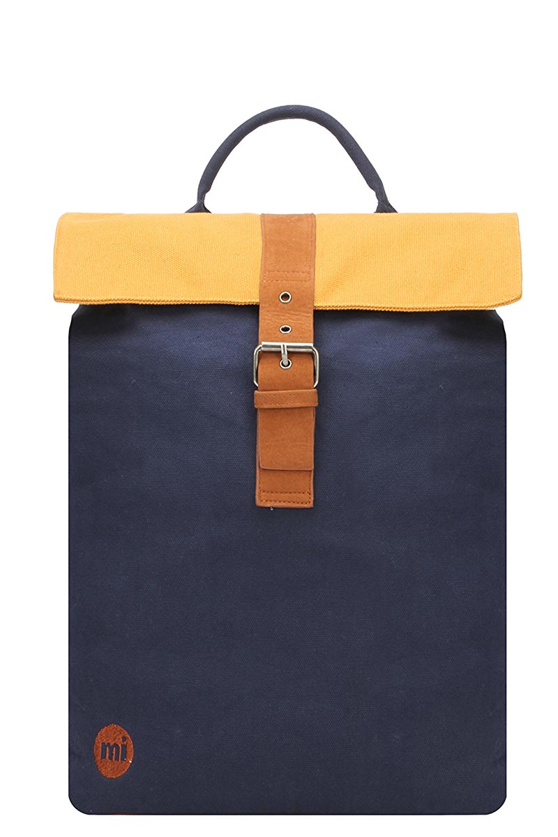 Mi-Pac Day pack tonal canvas navy/yellow