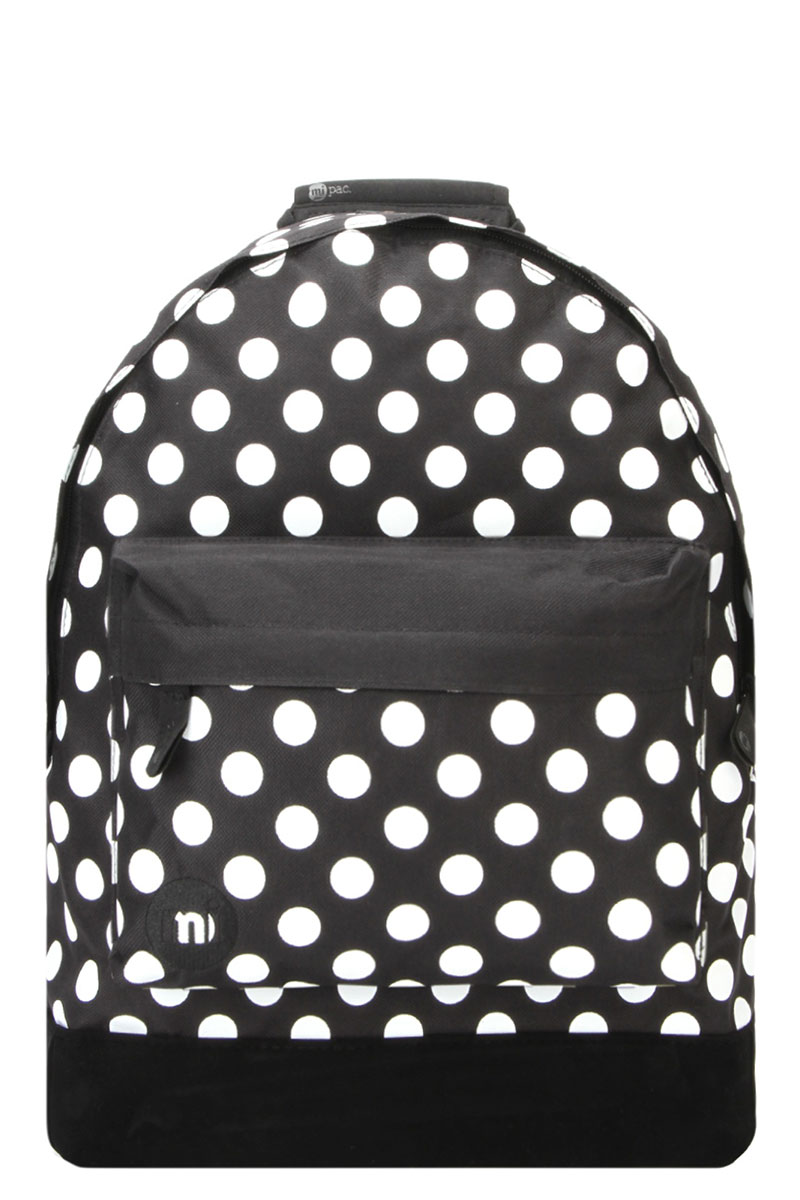 Mi-Pac All Polka backpack black/white-black