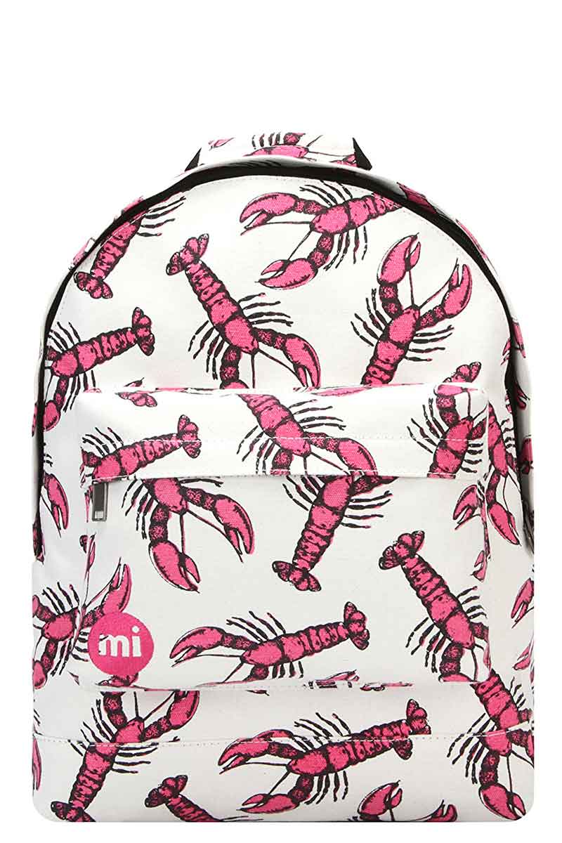 Mi-Pac Premium print backpack lobsters white/pink