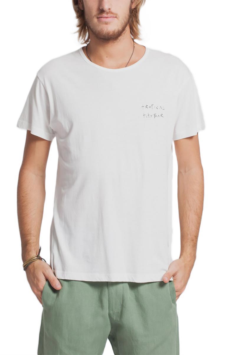 Thinking Mu Coctail t-shirt ημίλευκο