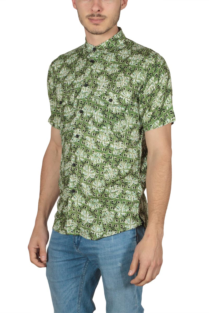 Anerkjendt ανδρικό πουκάμισο Kent πράσινο