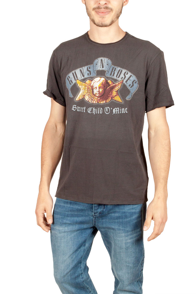 Amplified Guns n Roses Sweet Child of mine t-shirt ανθρακί