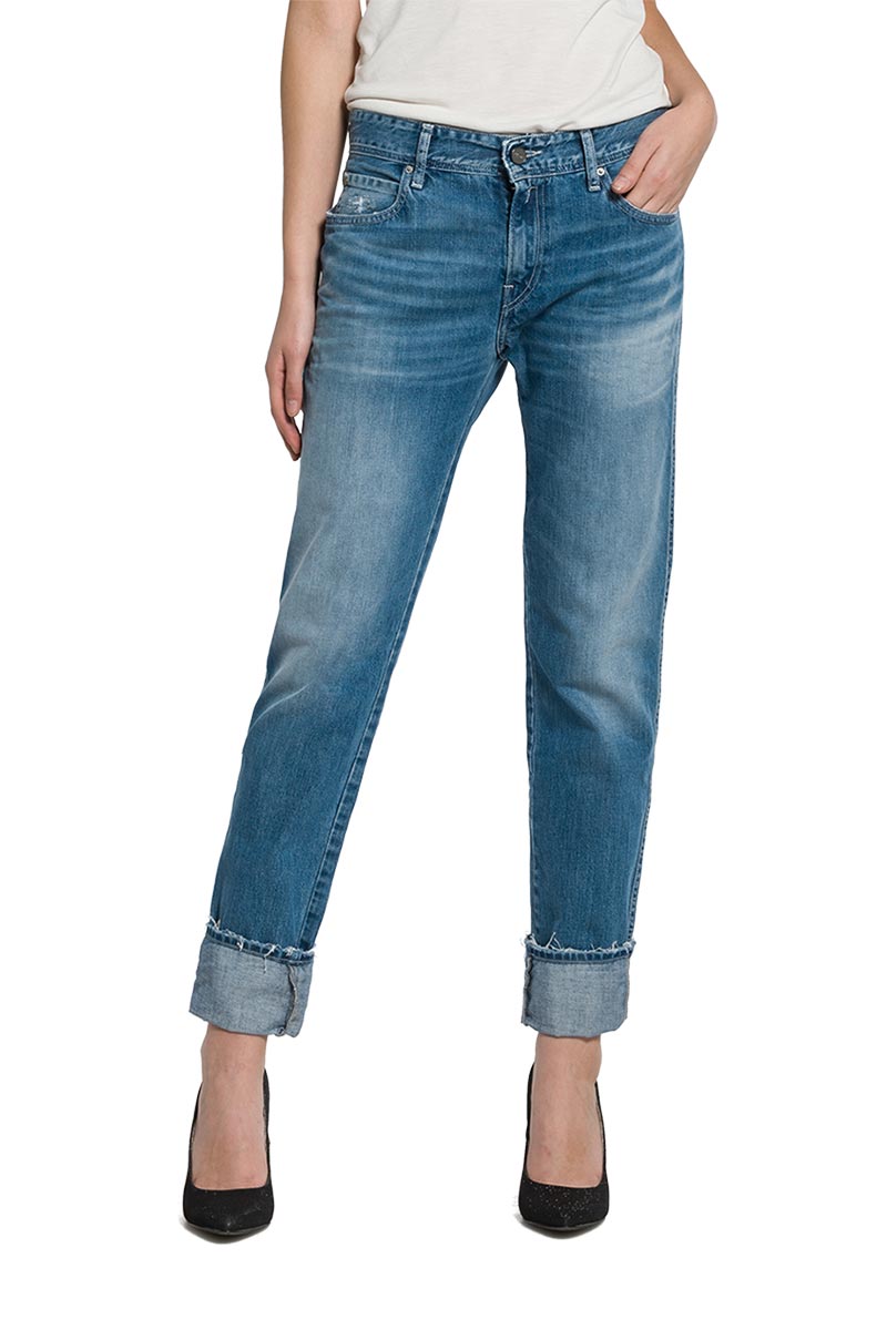 Replay Kellygray γυναικείο straight-fit jeans