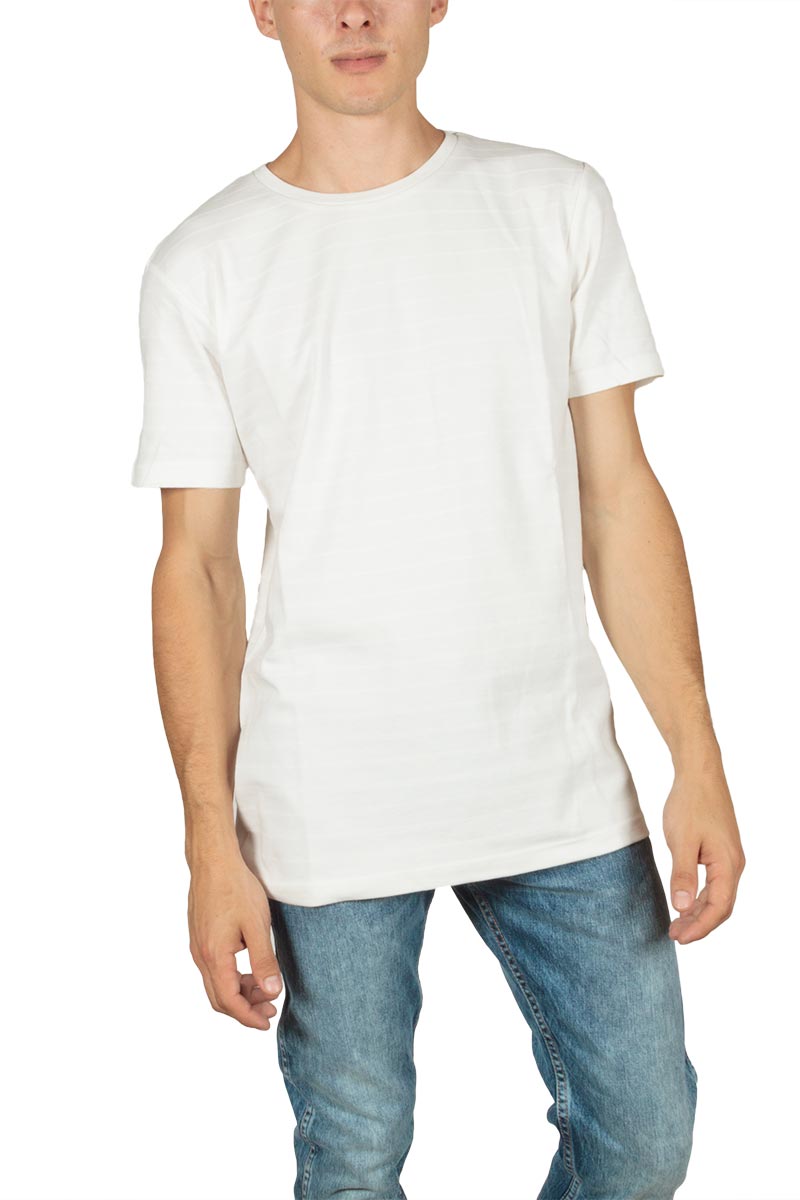 Anerkjendt Manny ριγέ t-shirt λευκό
