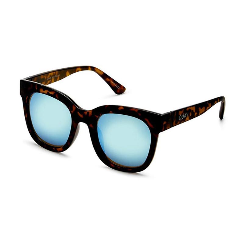 Quay Australia γυαλιά ηλίου Sagano tortoise/blue mirror