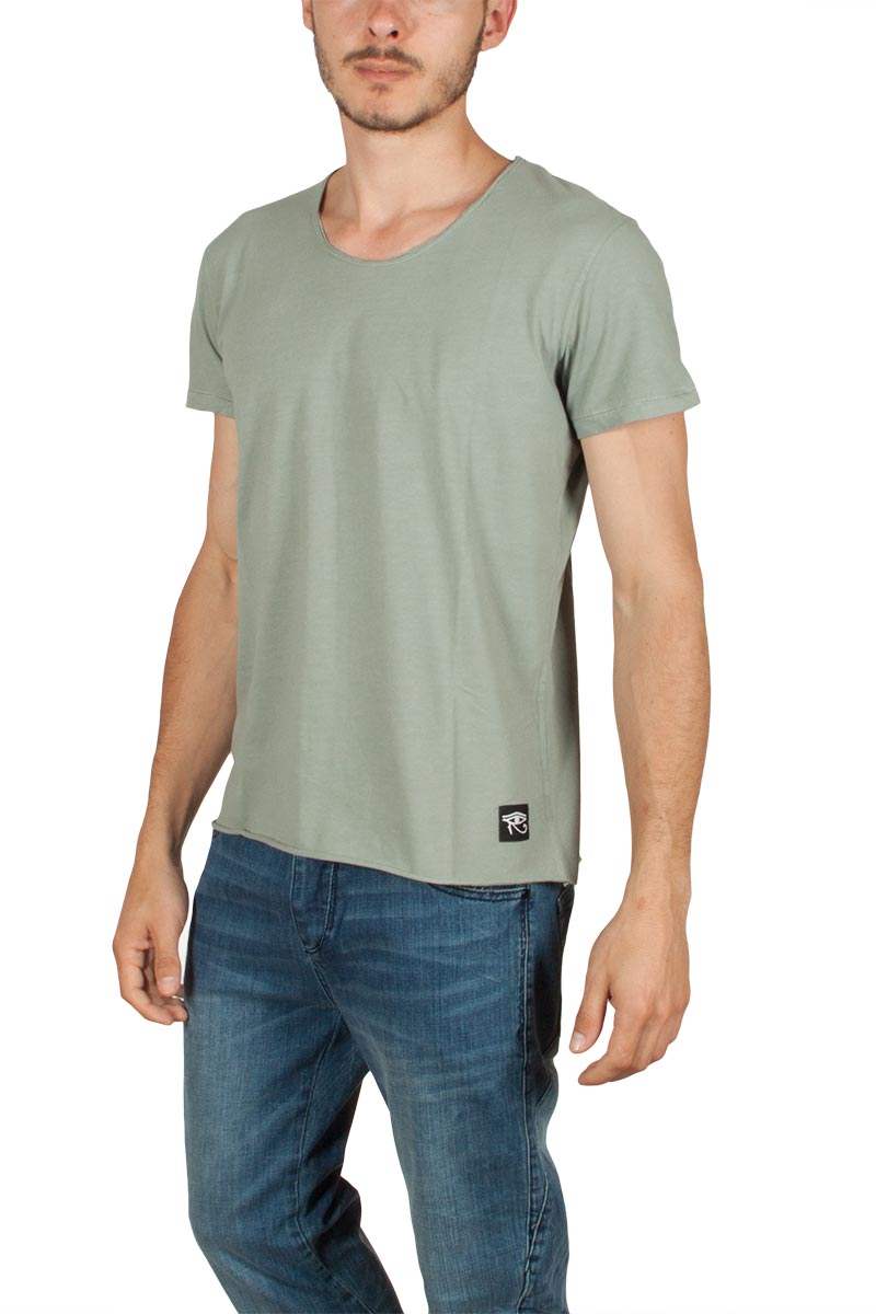 Oyet ανδρικό T-shirt χακί