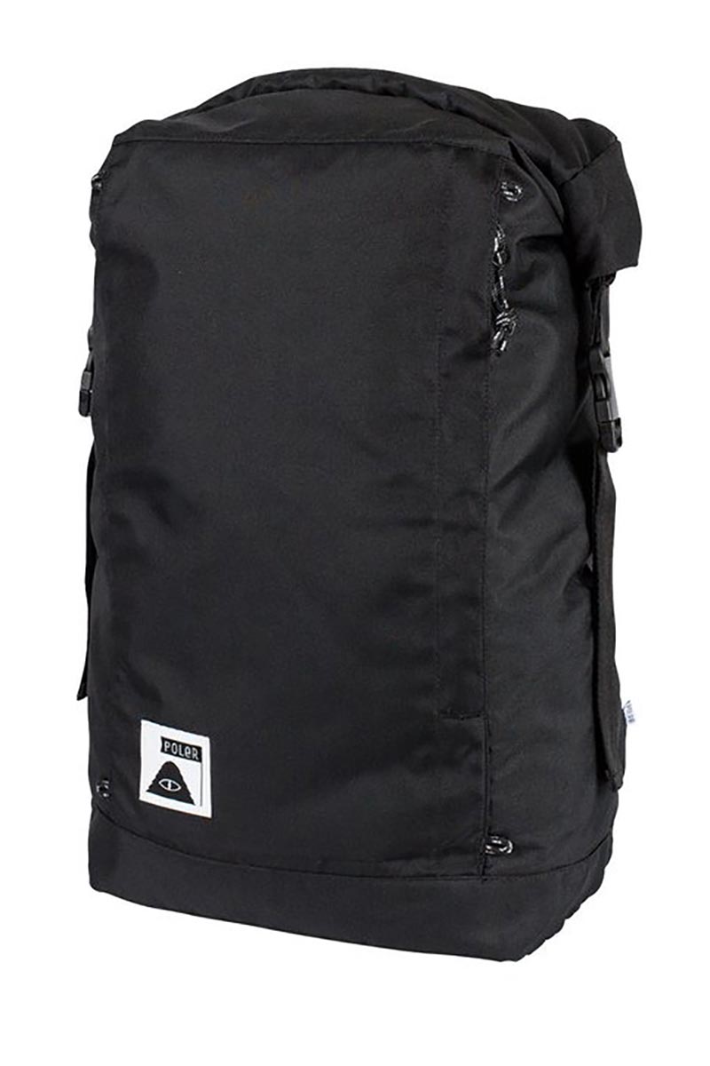 Poler rolltop backpack black