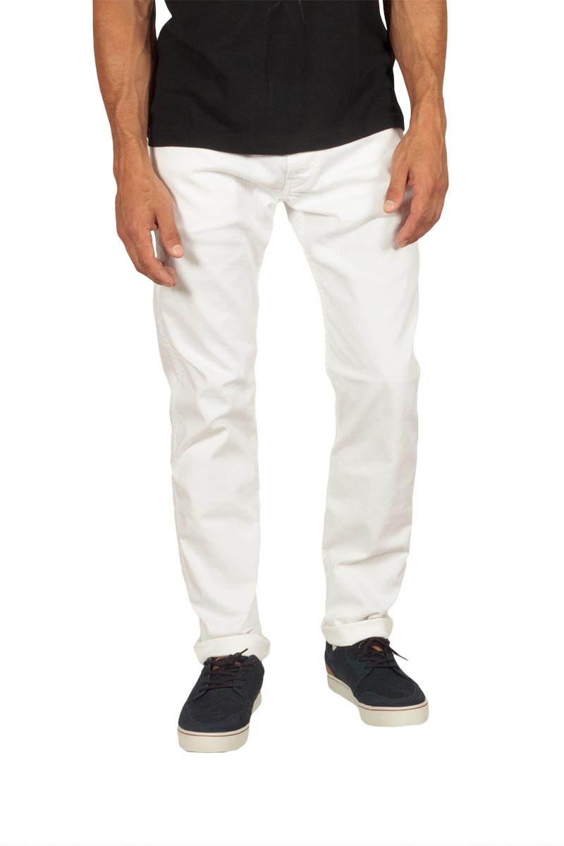 Replay ανδρικό Anbass slim fit jeans white