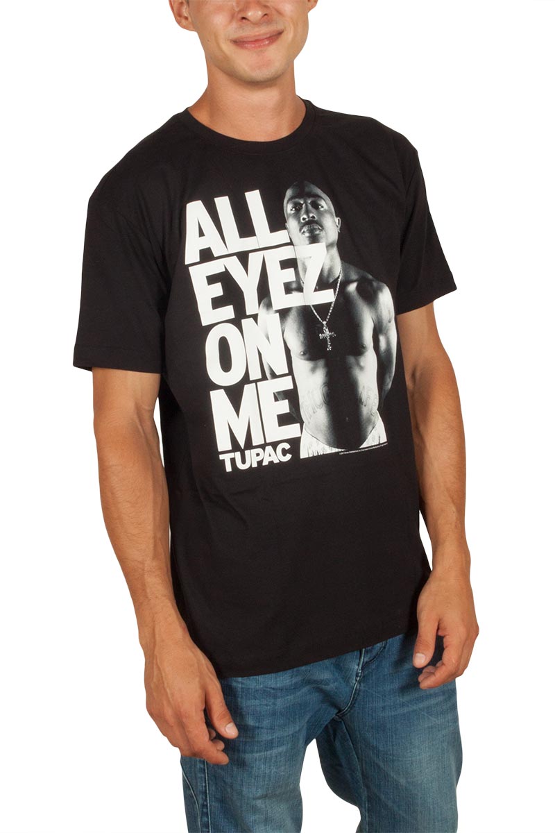 Amplified Tupac All eyez on me t-shirt μαύρο