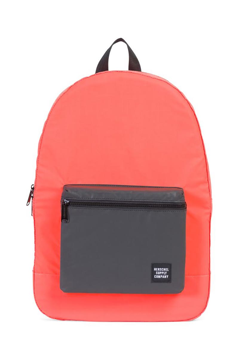 Herschel Supply Co. Daypack backpack neon orange reflective/black reflective