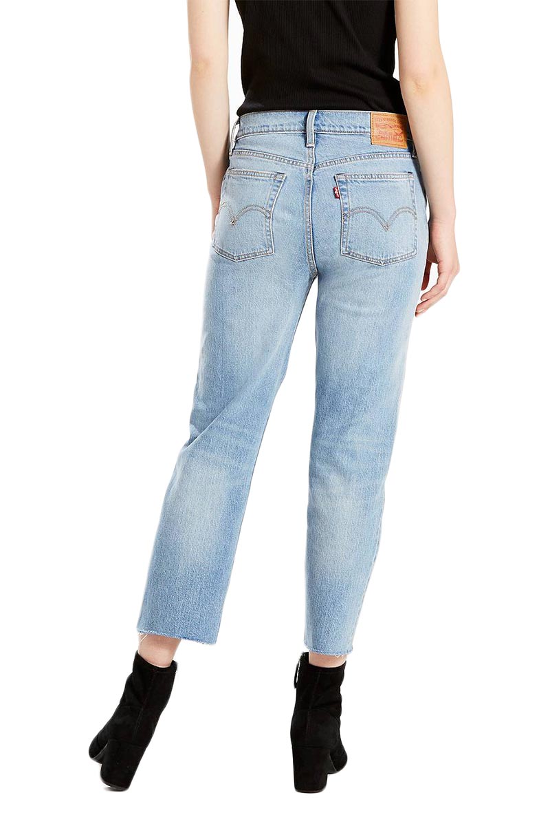 levis wedgie straight rough tide