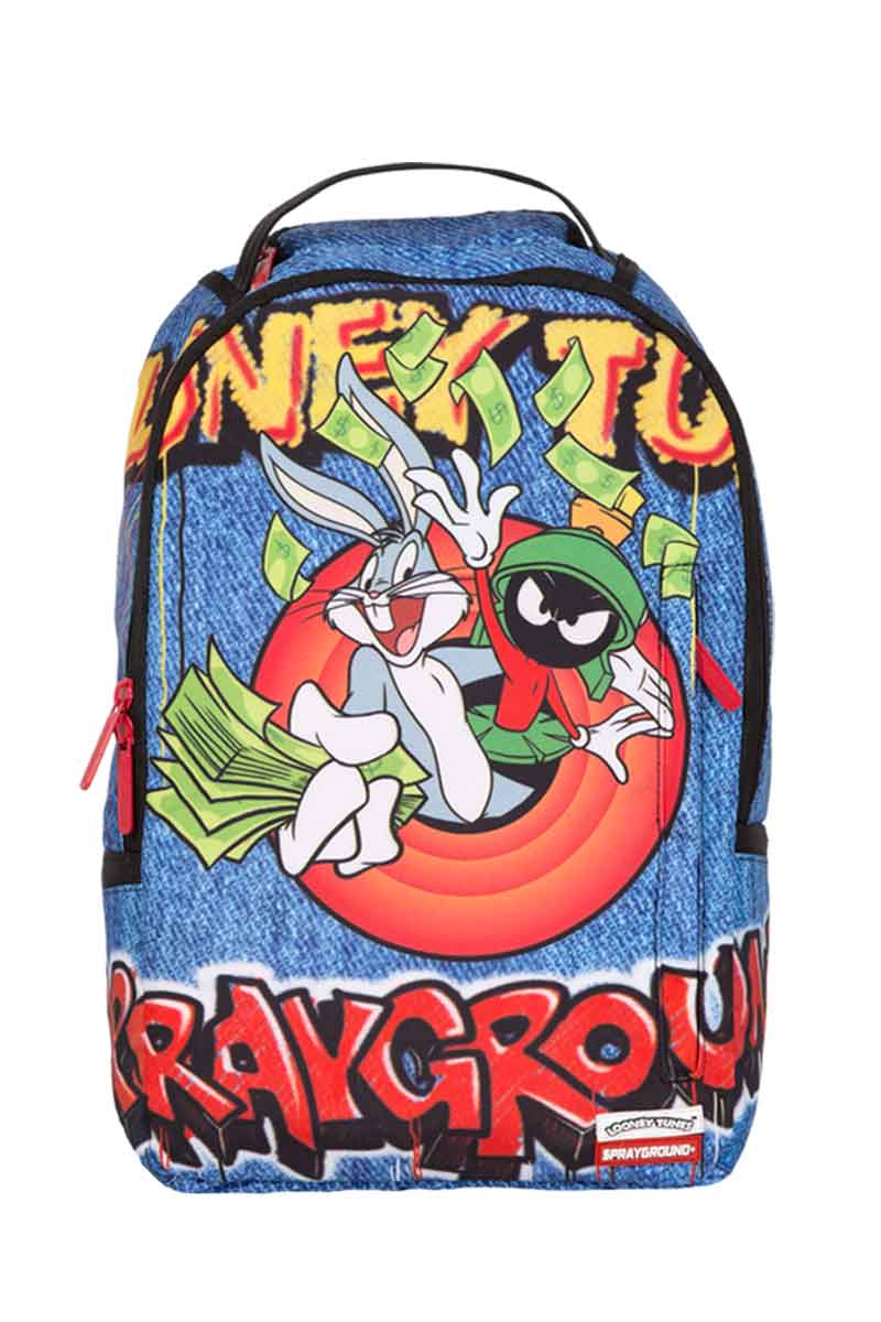 Sprayground Looney Tunes rainin money backpack