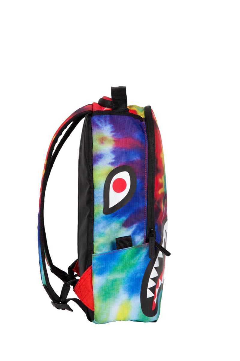 Sprayground Lil Tye dye shark backpack